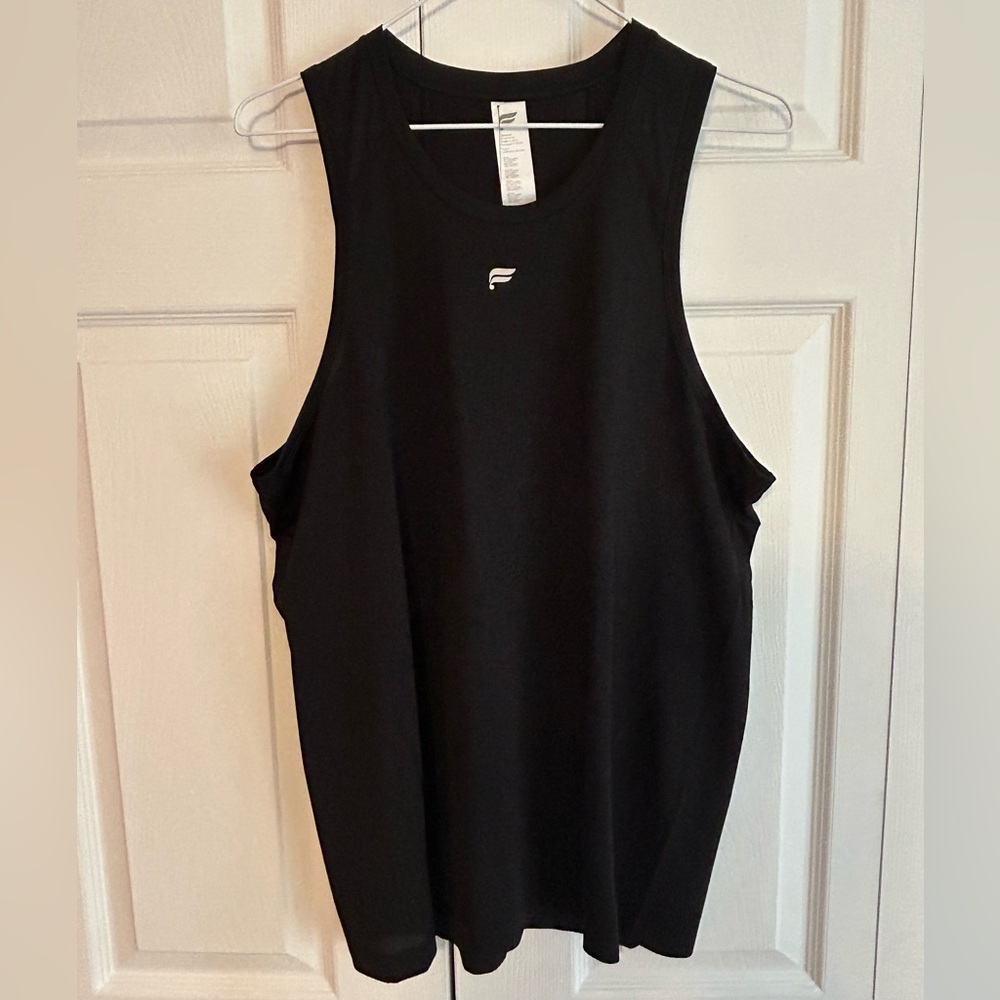 NWT Fabletics Men's Black Performance Tank Top Size Medium - Picture 4 of 8